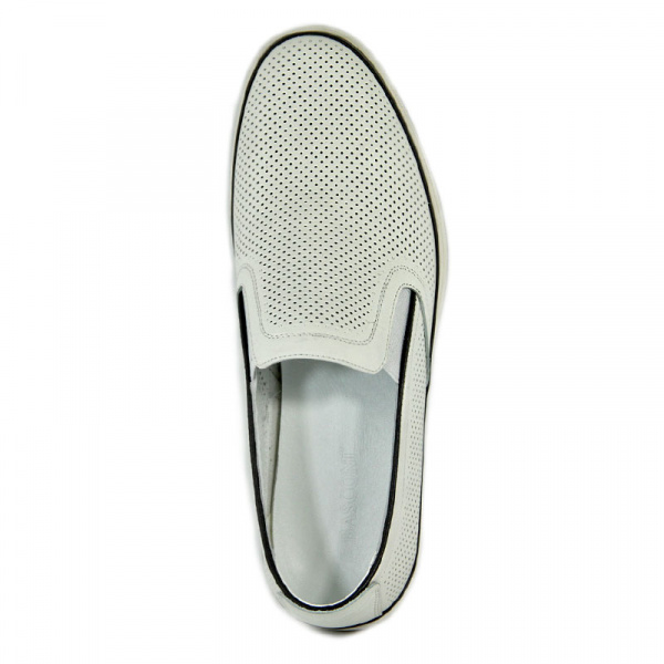 Слипоны мужские лето <50236B-YP= белый/к>