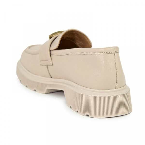 Лоферы женские <YG88-152-M= бежевый/к>