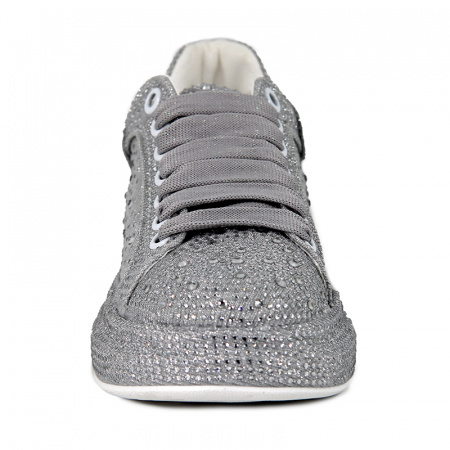 Кроссовки женские <RZ-D1022-1= серебро/тек>