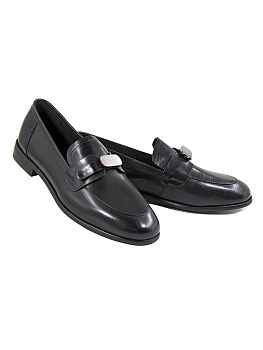 Лоферы женские <S8-96-601-2 ч/к>