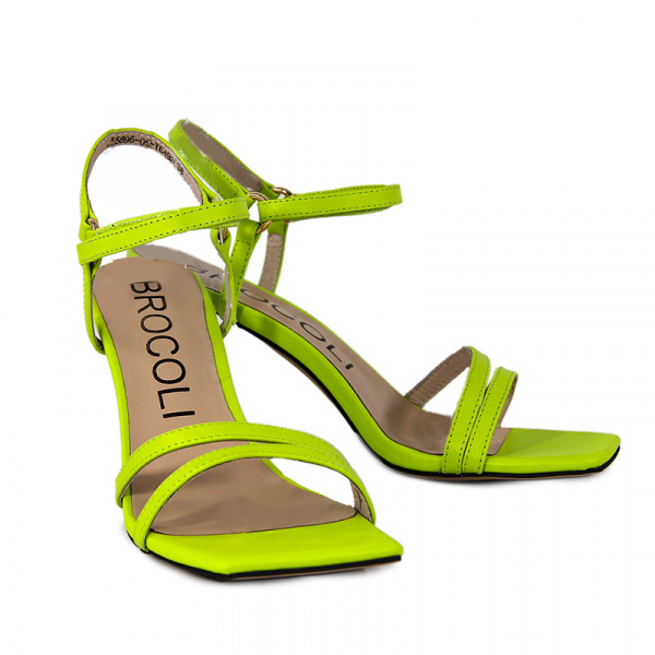 Босоножки женские <5896-05-Y6490 салат/к>