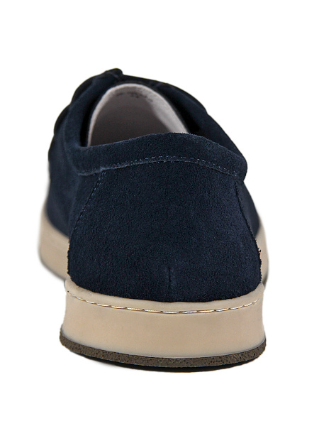 Полуботинки мужские <ZE-109 синий/велюр>