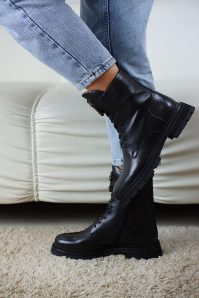 Ботинки женские зимние <JS1001M-700= ч/к>