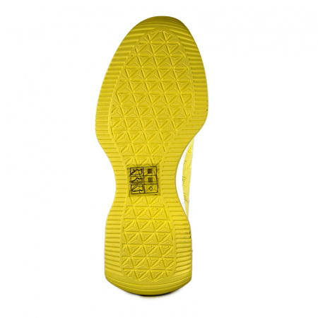 Слипоны женские <AH052-5 жел/тек>