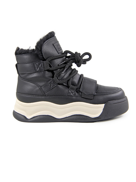 Ботинки женские зимние <589081-1-1YM ч/к>