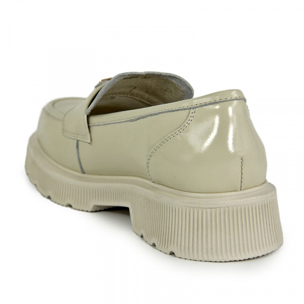 Лоферы женские <906M= беж/к>