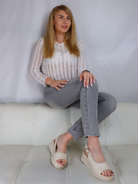 Сандалии женские <JL6362BEP беж/к>