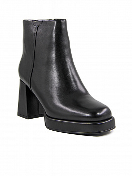 Ботильоны женские зимние <N3179-2-1M ч/к>