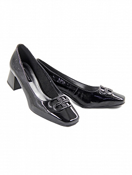 Туфли женские <1C4506-0403-W381A ч/нат л>