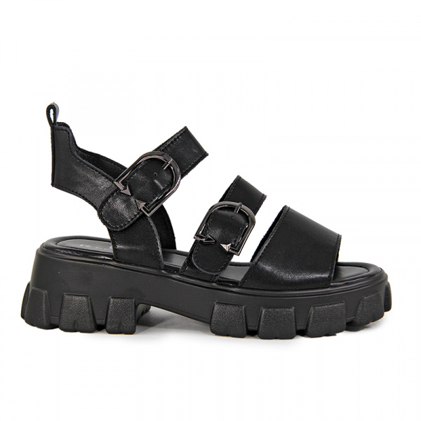 Сандалии женские лето <E7YD3-2= черный/к>