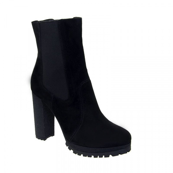 Ботильоны женские демис <B39030 чер/з>