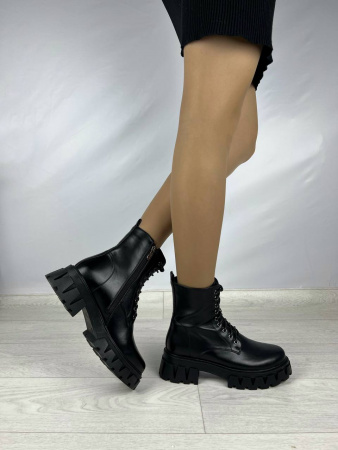 Ботинки женские демис <W1290-2519= ч/эко к>