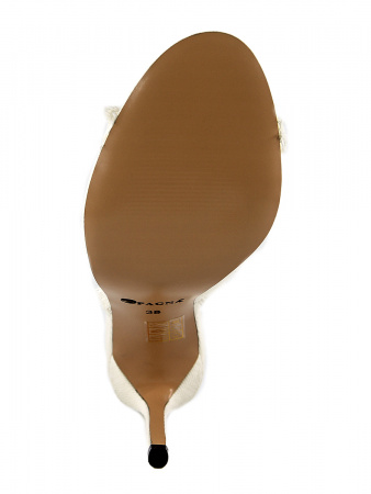 Сабо женские <L-C854-K4431-2 бел/тек>