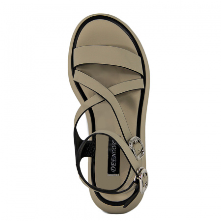 Сандалии женские <D663-6-N05= зел/к>