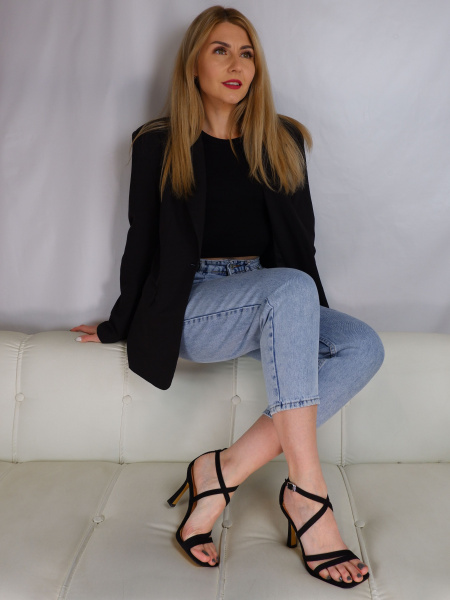 Босоножки женские <110-313 ч/иск з>