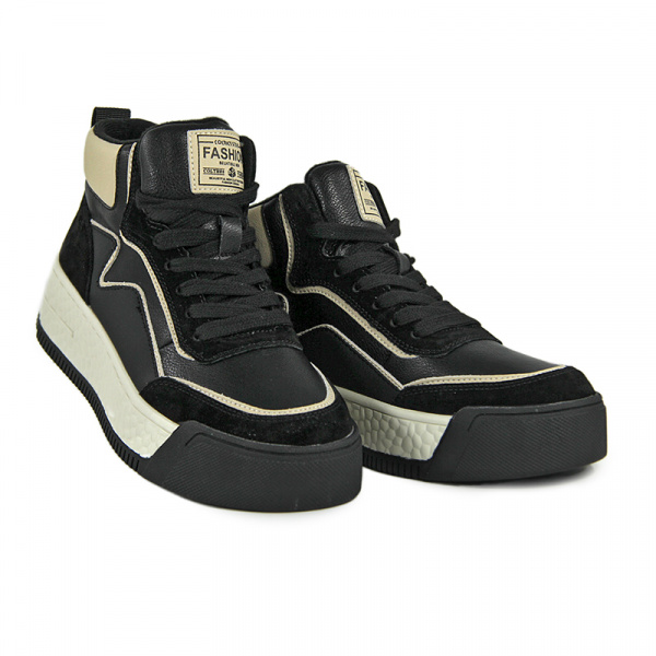 Кеды женские демис <01H-A1142= ч/з+к>