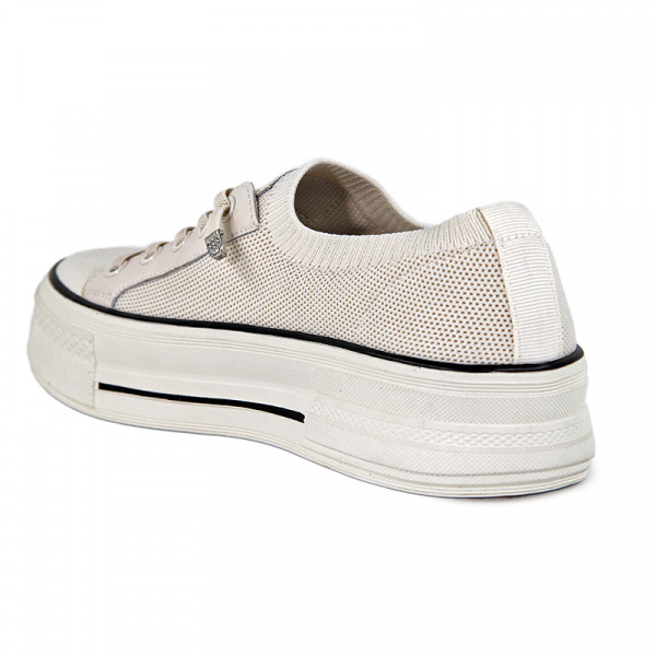 Кеды женские лето <SZ226-057BEP/8= беж/тек>