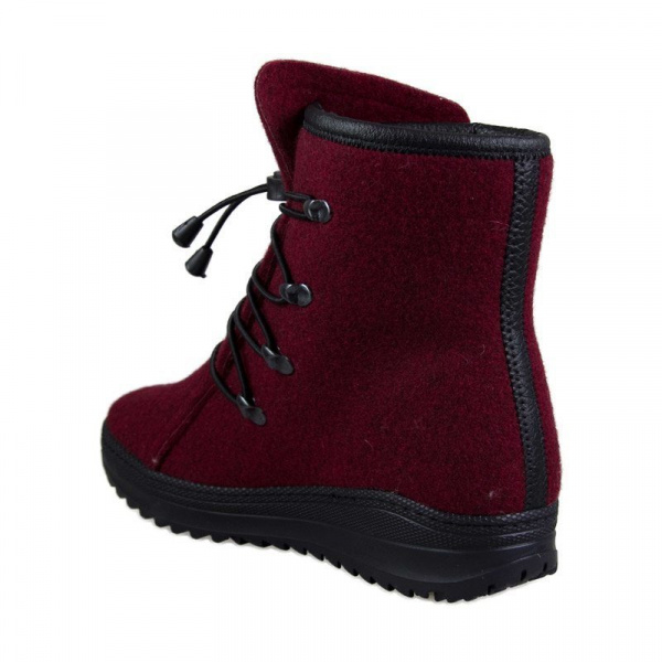 Ботинки женские зимние <801-25-05-20 борд/тек>