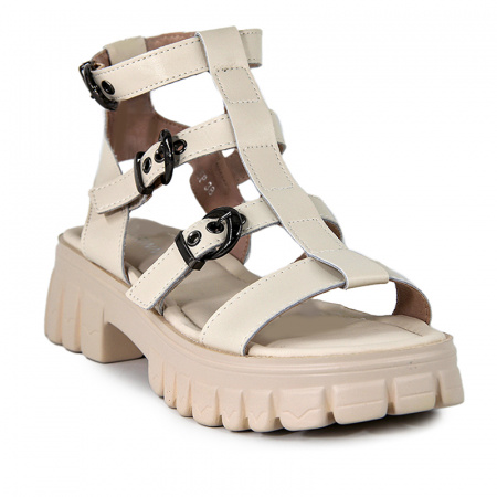 Сандалии женские <YJY23-1BEP/8= беж/к>