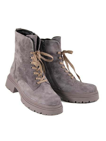 Ботинки женские зимние <P103-966ZM 355YF  серы/з>