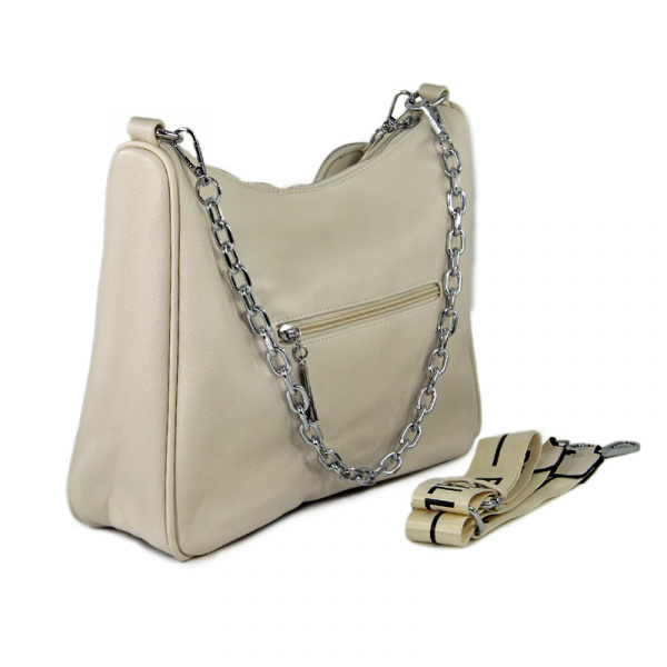 Сумка женская лето  <3339-L бежевый/эко к>