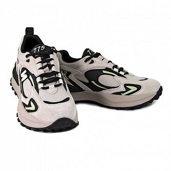 Кроссовки женские <07C-865SM тем-беж+ч/з+к>