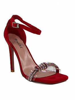 Босоножки женские <L-A887-L3096-2 красный/т>