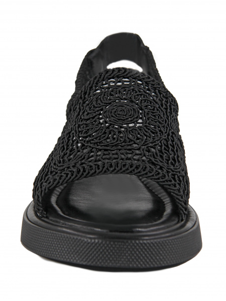 Сандалии женские <NJ-012-black черный/тек>