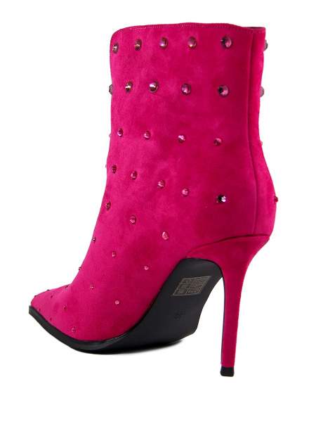 Ботильоны женские демис <CB03-115-01-76Tфуксия/т>