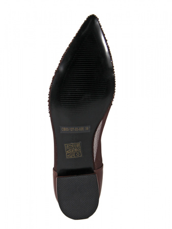 Балетки женские лето <CB03-127-03-02E кор/экок+т>