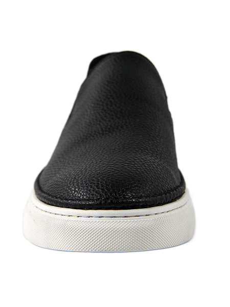 Слипоны мужские <75-29-02-01 черный/к>