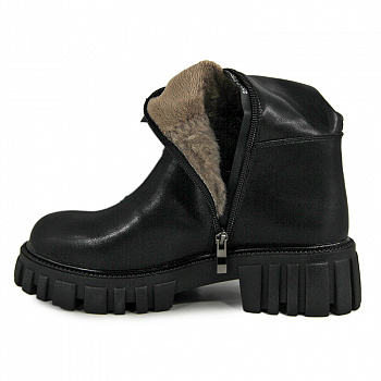 Сапоги женские зимние <22C9-99-101BZ= чер/к>