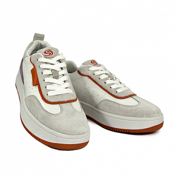 Кроссовки женские <K-YD-226-019-8= бел/к+з>