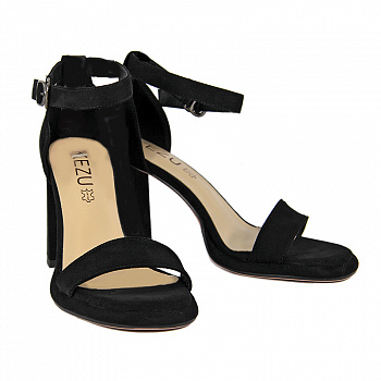 Босоножки женские <F1382-83707-4 чер/тек>