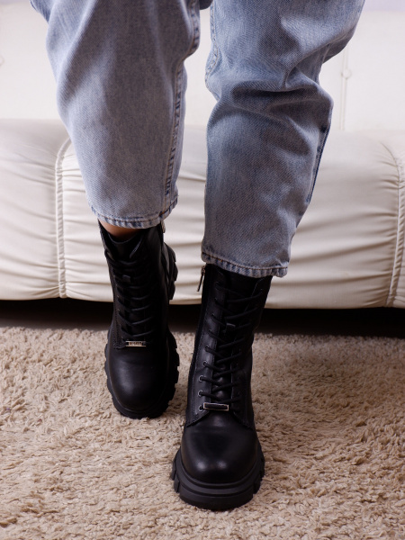 Ботинки женские зимние <MV1004-020 ч/к>