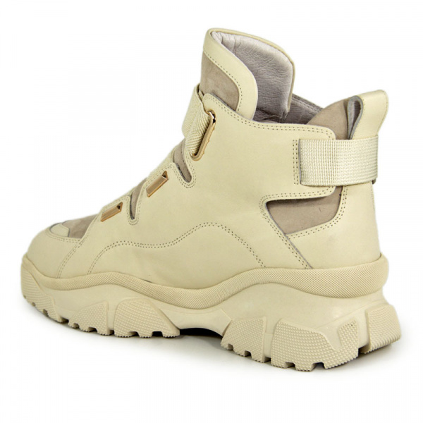 Ботинки женские зимние <6819M-3-A12/B12= беж/к>