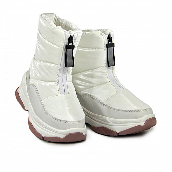 Дутыши женские зимние <501-4661= бел/эко к+тек>