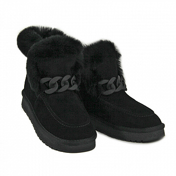 Угги женские зимние <OAR-ZM-3089= чер/з>