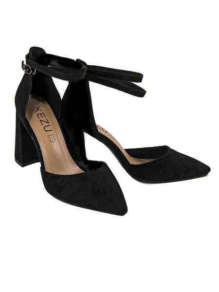 Туфли женские <AE3348-D394-3 чер/тек>