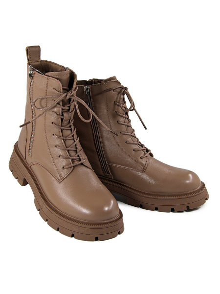 Ботинки женские зимние <DD6159KPM темно-беж/к>