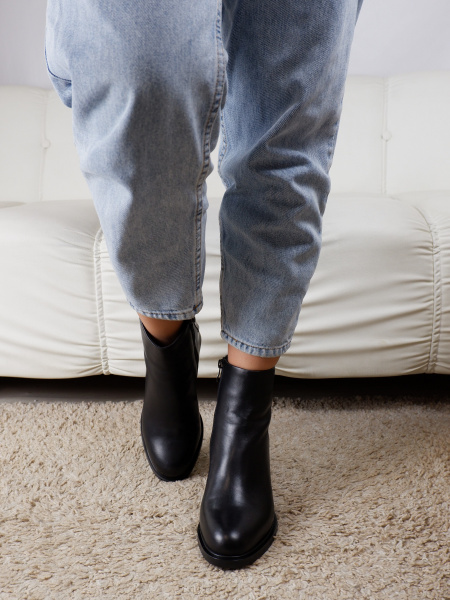 Ботильоны женские зимние <W1051-5M1127M-B931= ч/к>