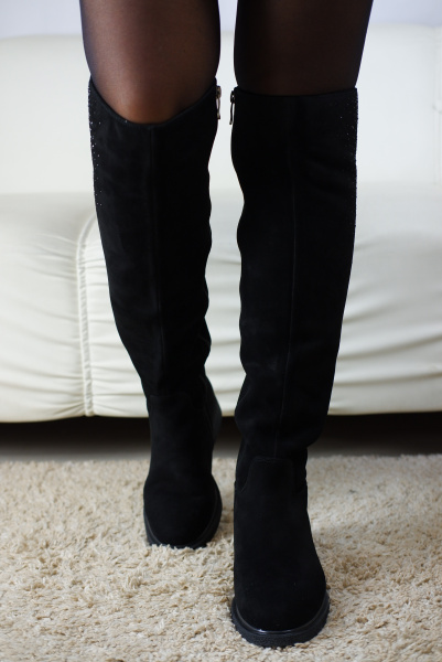 Сапоги женские зимние <C233-YT-01-H-18 ч/з>