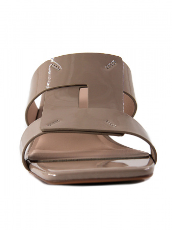 Сабо женские <L5571-5-3 беж/иск лак к>