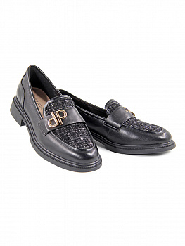 Лоферы женские <4F3096D-0712-M896A ч/к>