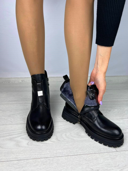 Ботинки женские зимние <1C4046-0100-A1565G= ч/к>