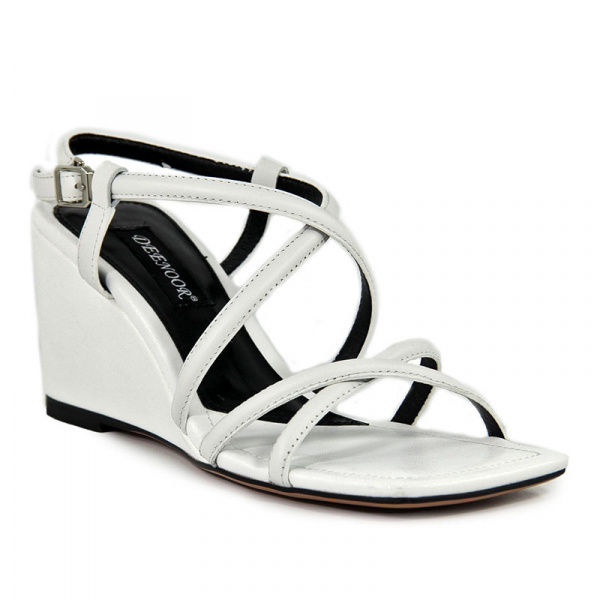 Босоножки женские <D189-7-С134= белый/к>