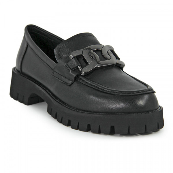 Лоферы женские <PW1176A-82261-10= чер/к>