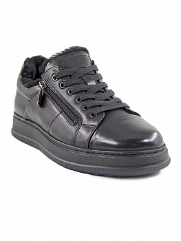 Кеды мужские зимние <2618AM-0201 ч/к>