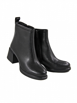 Ботильоны женские демис <NR044-010 ч/к>