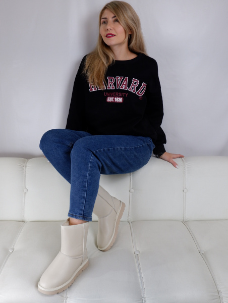 Угги женские зимние <SN014-025 беж/к>